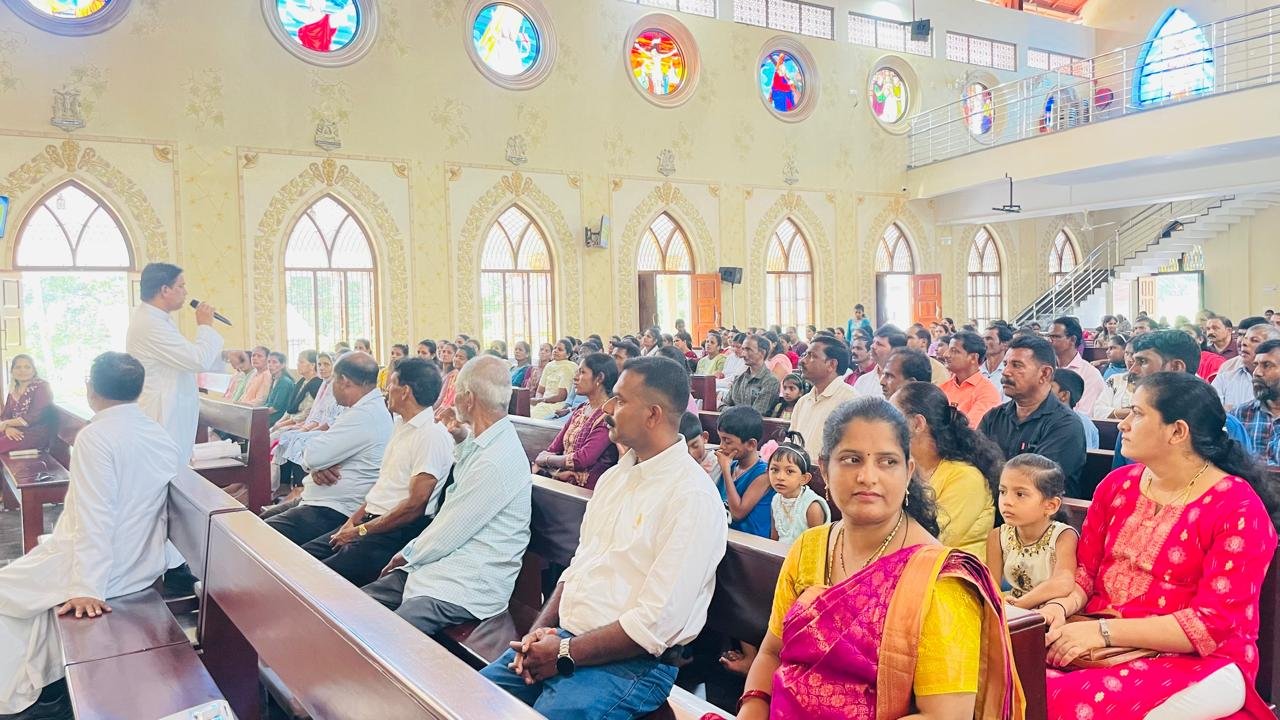 Parents’ Faith Formation Programme Held at Sacred Heart of Jesus Church, Vorkady